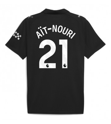Manchester City Rayan Ait-Nouri #21 Replika Udebanetrøje 2025-26 Kortærmet